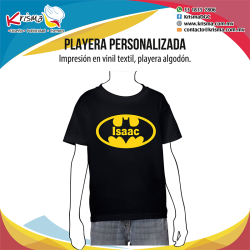 Playeras personajes: Playera Batman