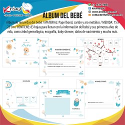Álbum de recuerdos del bebé