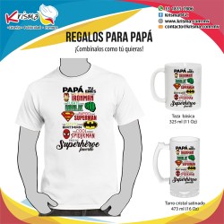 Paquete Papá Súper Héroe