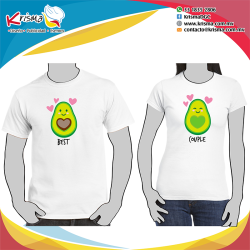 No image set Playeras Aguacates Best Couple.