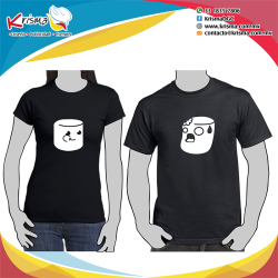Playeras Bombones.