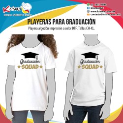 Playera Graduación Squad