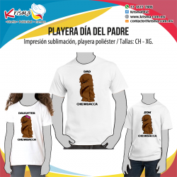 Playeras Chewbacca Dad - son - daughter