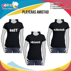 Playeras Best Friends Forever