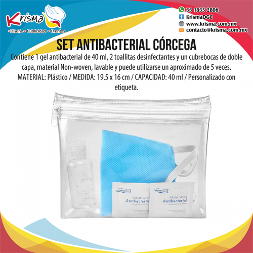 Set antibacterial Córcega