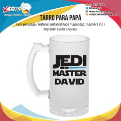 Tarro Papá Jedi Master
