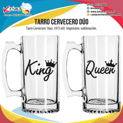 Tarro Cervecero King Queen