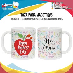 Taza maestra Apple