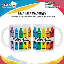 Taza maestra Crayola