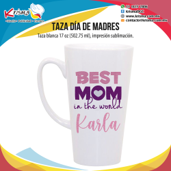 Taza cónica Best Mom