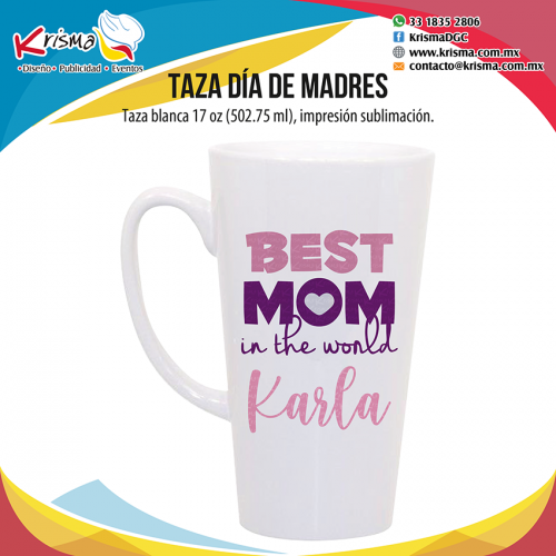Taza cónica Best Mom