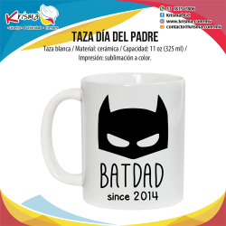Taza Bat Dad 11oz