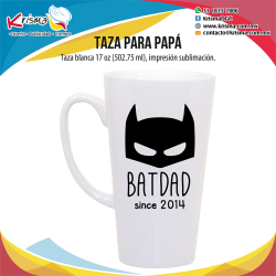 Taza Bat Dad 17oz